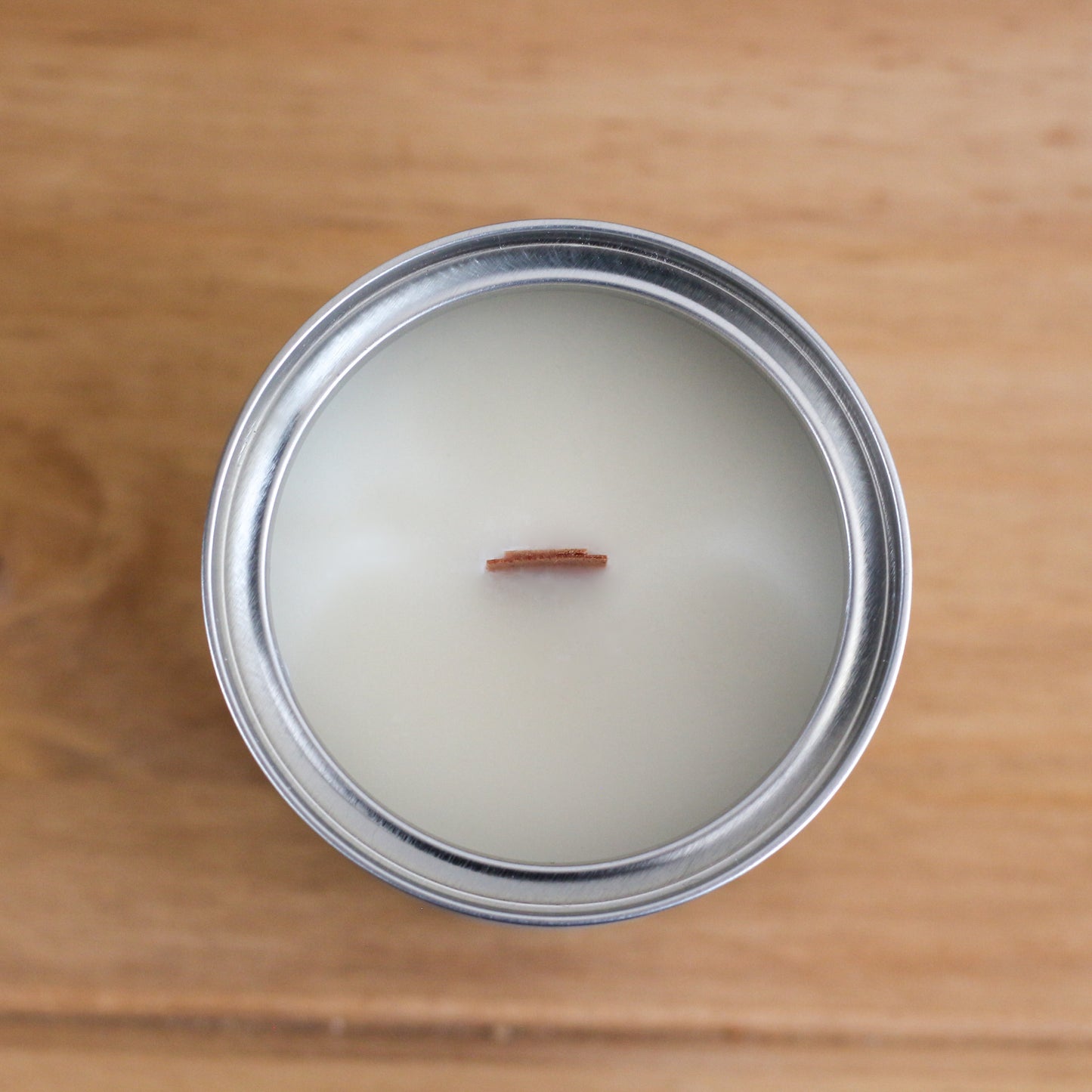 Leo White Tea Candle