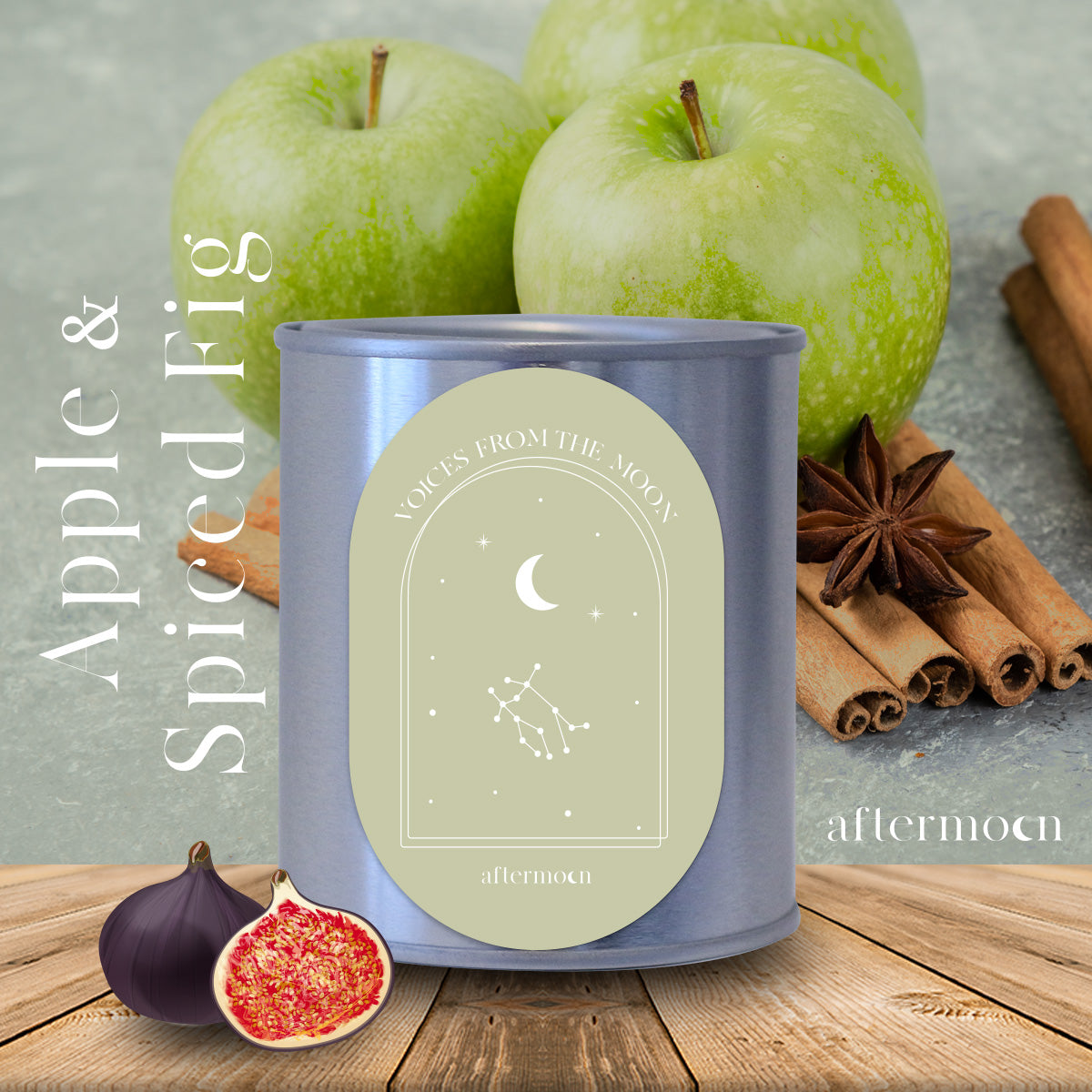 Gemini Apple + Spiced Fig Candle