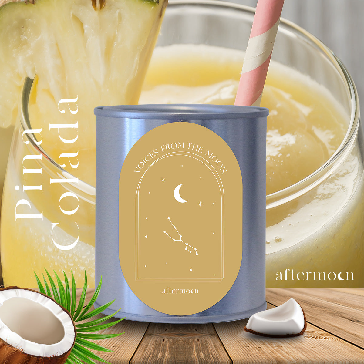 Taurus Pina Colada Candle