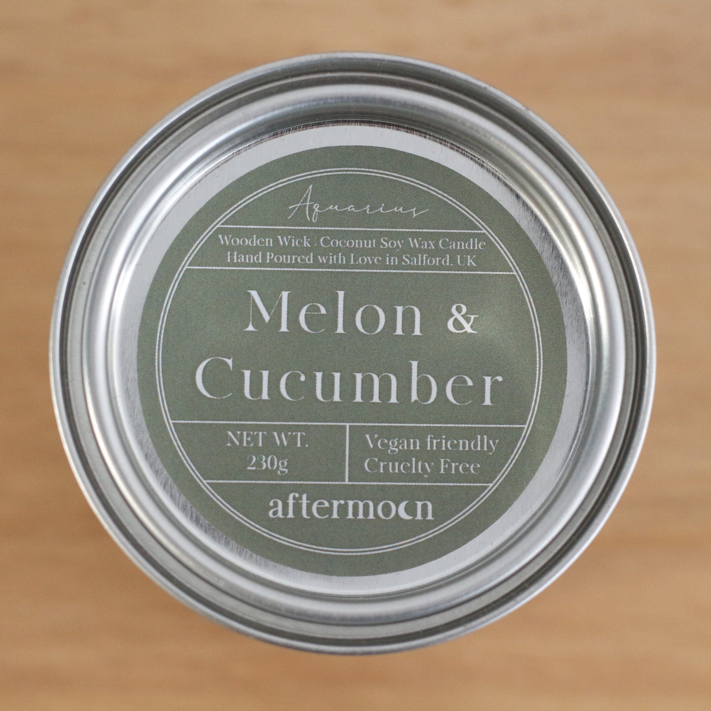 Aquarius Melon + Cucumber Candle