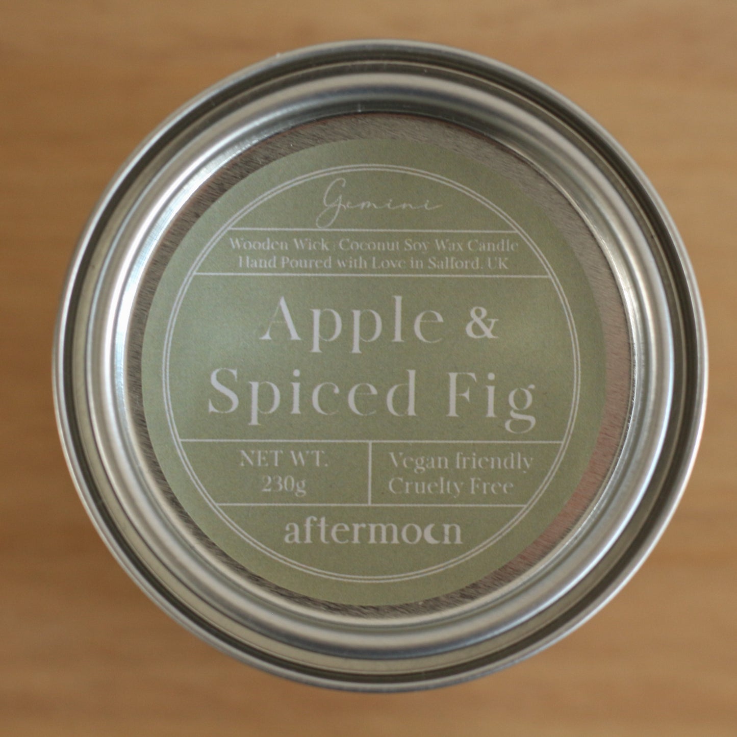 Gemini Apple + Spiced Fig Candle