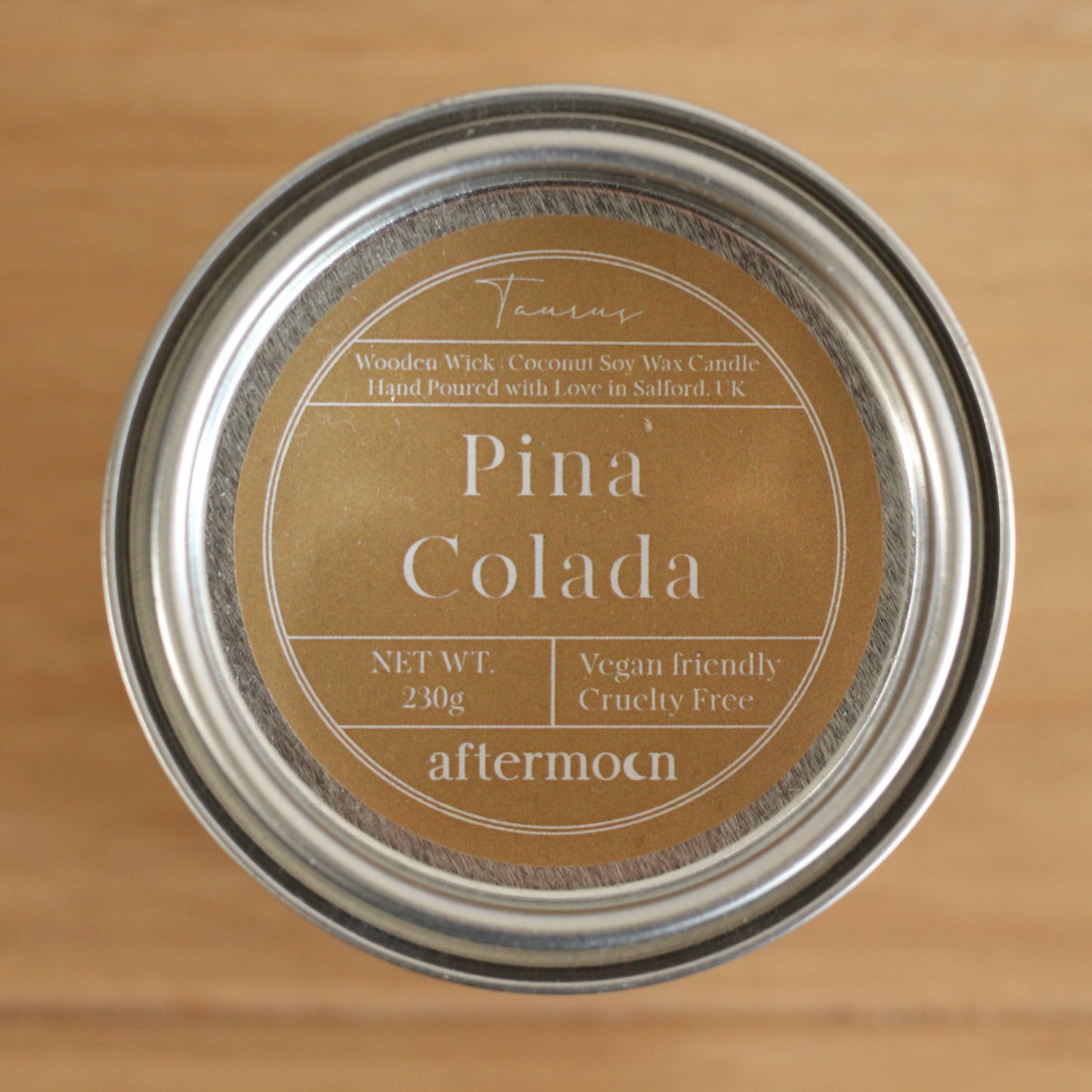 Taurus Pina Colada Candle