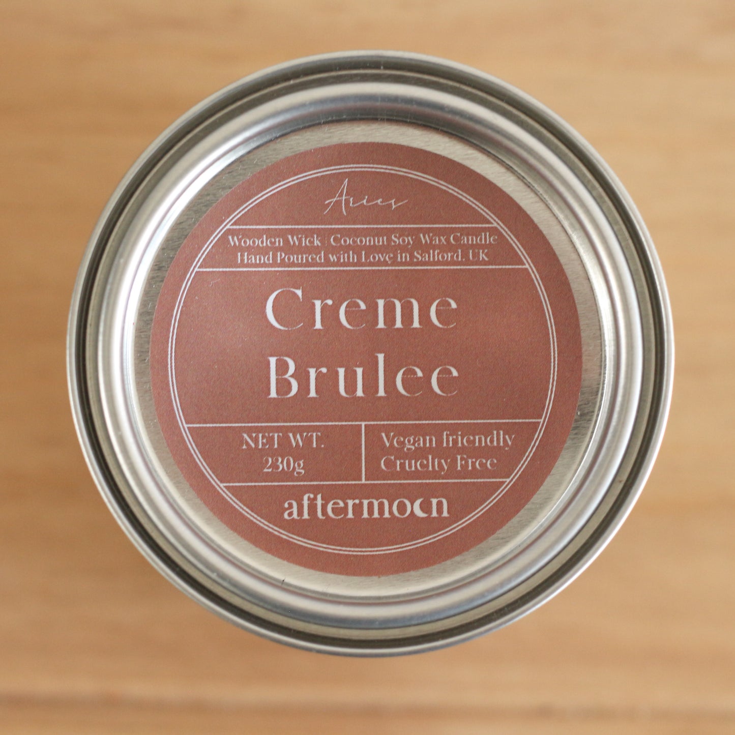 Aries Creme Brulee Candle
