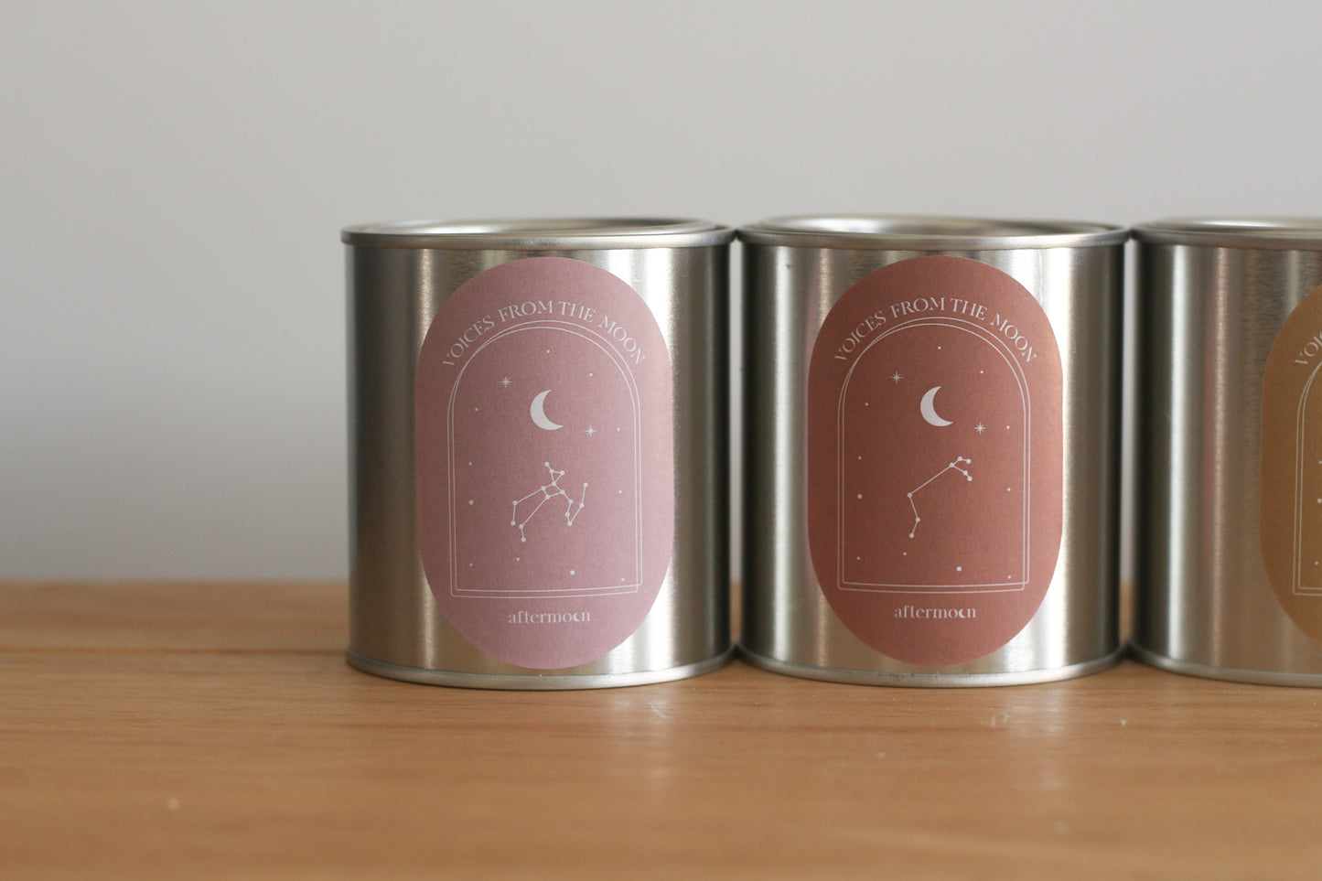 Leo White Tea Candle
