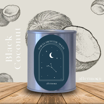 Cancer Black Coconut Candle