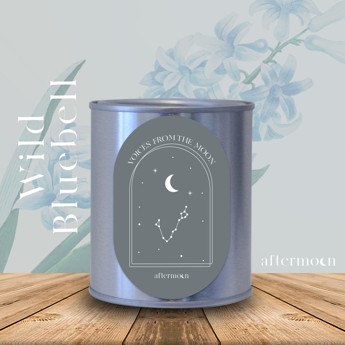 Pisces Wild Bluebell Candle