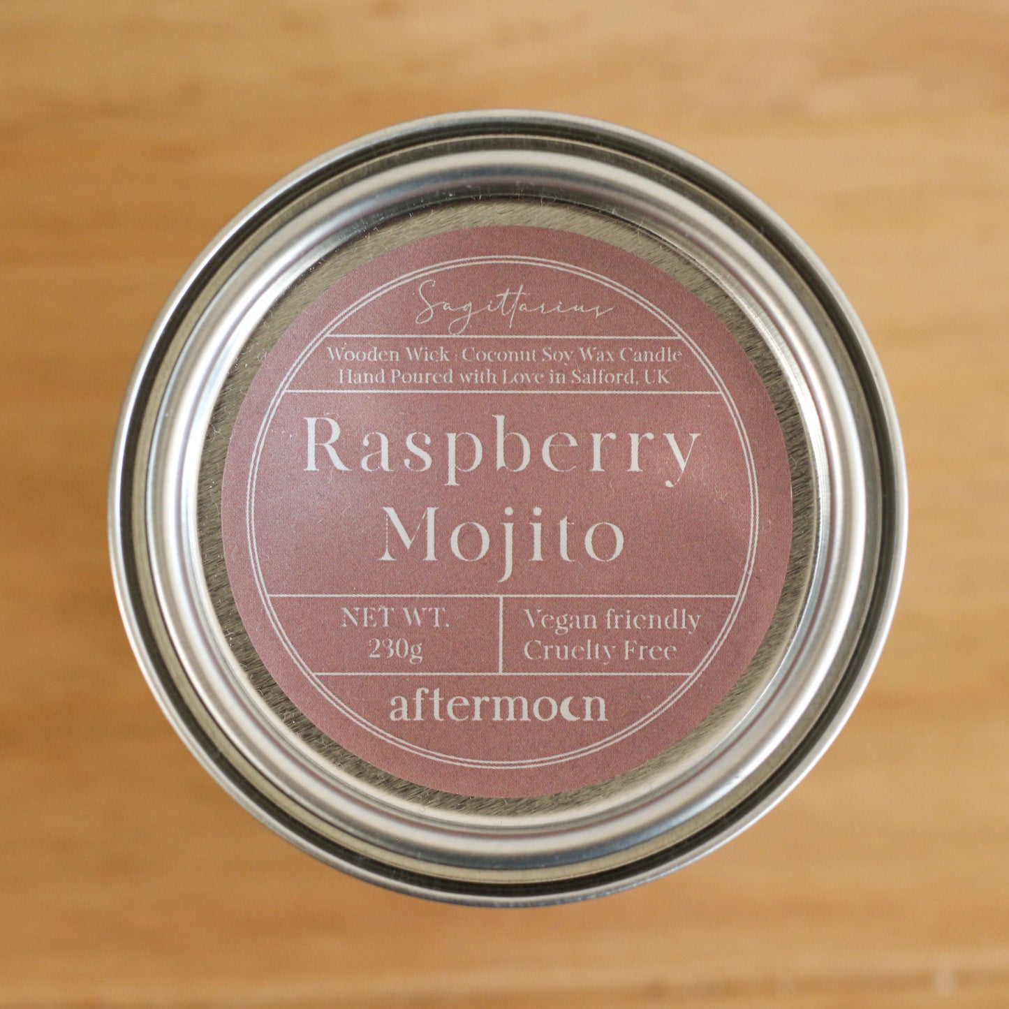 Sagittarius Raspberry Mojito Candle